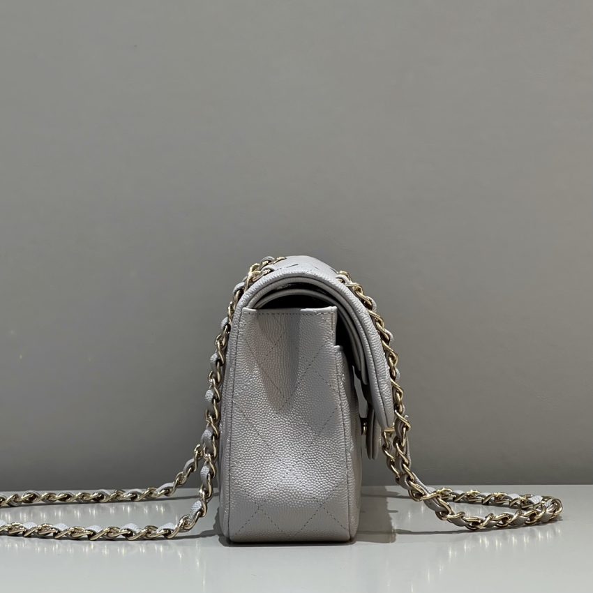 Replica CHANEL Classic Flap 23cm Gray 2 Replica CHANEL Classic Flap 23cm Gray - high-accuracy replica luxury purse