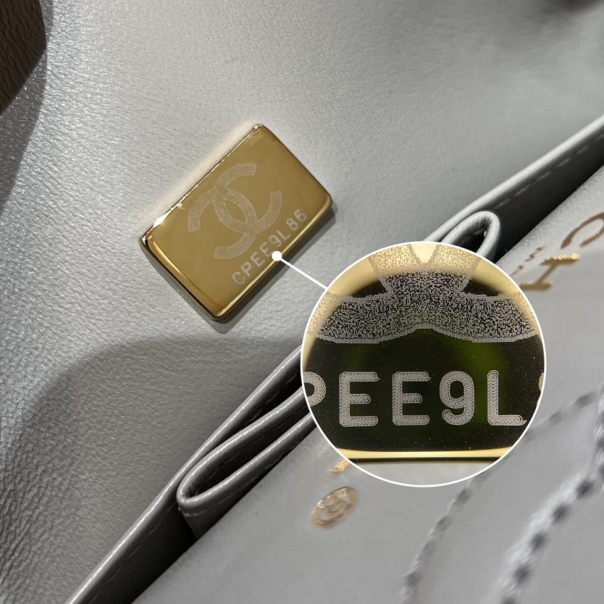 Replica CHANEL Classic Flap 23cm Gray 3 Replica CHANEL Classic Flap 23cm Gray - top-tier luxury replica shoulder bag