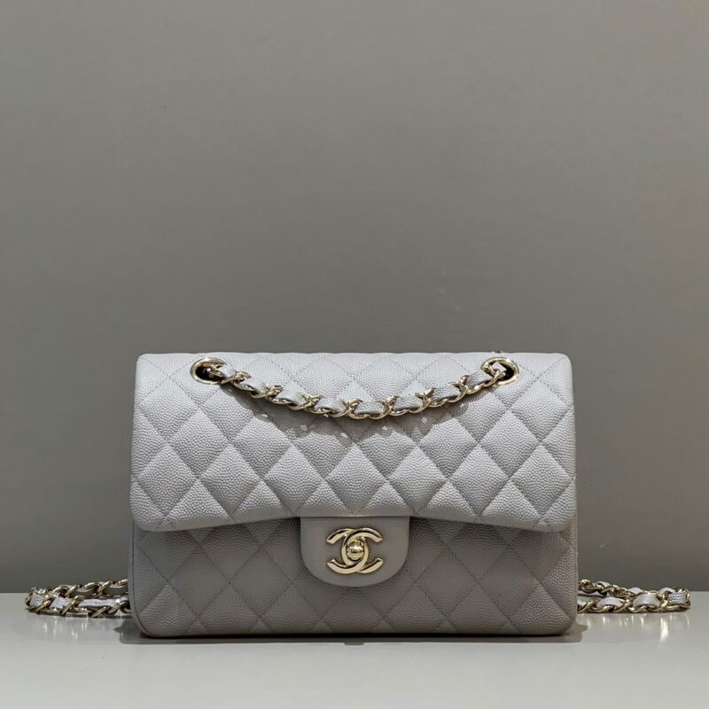 Replica CHANEL Classic Flap 23cm Gray 1 Replica CHANEL Classic Flap 23cm Gray - high-quality designer bag clone
