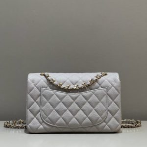 Replica CHANEL Classic Flap 23cm Gray 8 Replica CHANEL Classic Flap 23cm Gray - best quality luxury bag dupe