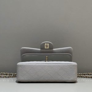 Replica CHANEL Classic Flap 23cm Gray 9 Replica CHANEL Classic Flap 23cm Gray - top-tier luxury replica shoulder bag