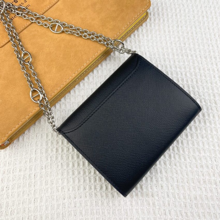 Replica Hermes Cancan Mini Chain Wallet - authentic-look luxury purse replica
