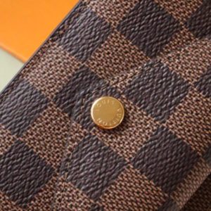 Replica Louis Vuitton Card Holder Recto Verso Grid Brown 4 Replica Louis Vuitton Card Holder Recto Verso Grid Brown - near-authentic luxury replica handbag
