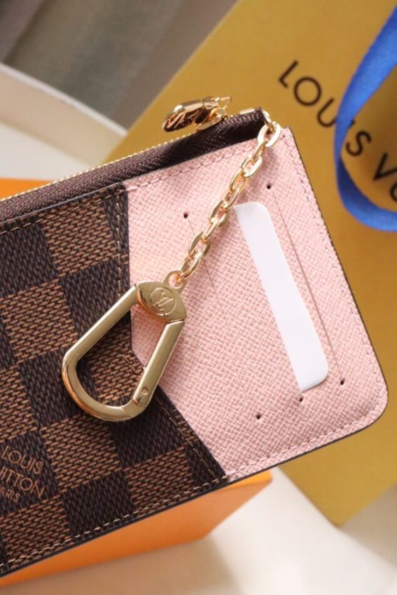 Replica Louis Vuitton Card Holder Recto Verso Grid Brown 2 Replica Louis Vuitton Card Holder Recto Verso Grid Brown - elite superclone designer purse