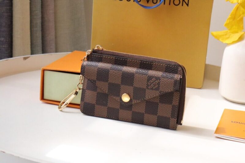 Replica Louis Vuitton Card Holder Recto Verso Grid Brown 6 Replica Louis Vuitton Card Holder Recto Verso Grid Brown - best-selling designer handbag dupe
