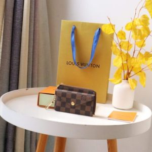Replica Louis Vuitton Card Holder Recto Verso Grid Brown 8 Replica Louis Vuitton Card Holder Recto Verso Grid Brown - high-accuracy replica luxury purse