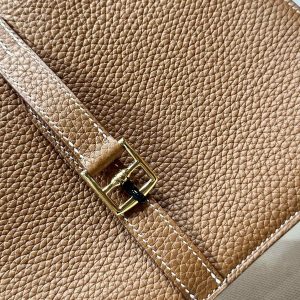 Replica Hermes Halzan Brown 3 Replica Hermes Halzan Brown - 1:1 designer replica handbag