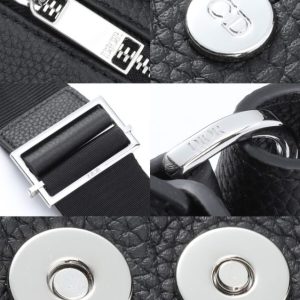 Replica Dior Saddle Shoulder Bag Black 3 Replica Dior Saddle Shoulder Bag Black - premium-grade designer purse dupe