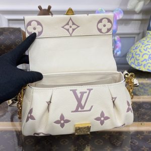 Replica Louis Vuitton Favorite Purple White 7 Replica Louis Vuitton Favorite Purple White - best quality luxury bag dupe