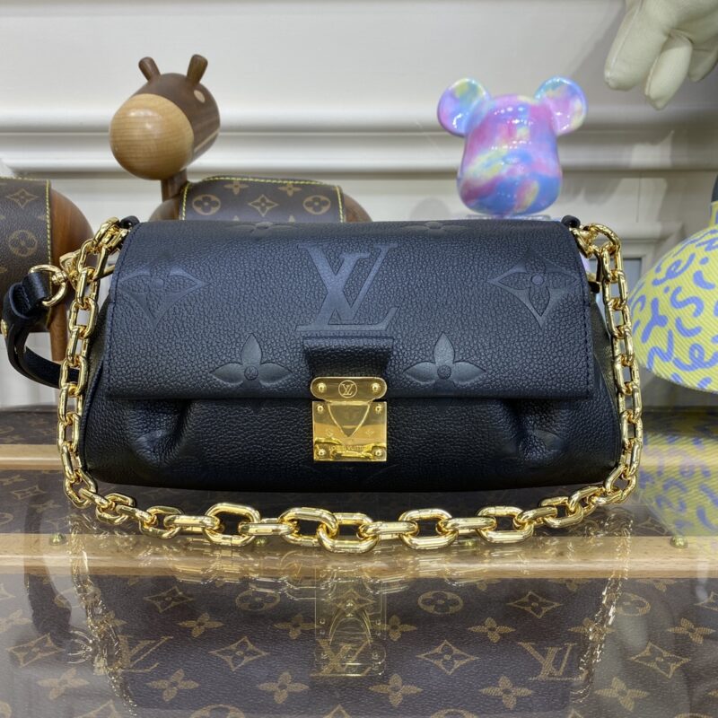 Replica Louis Vuitton Favorite Black 1 Replica Louis Vuitton Favorite Black - ultra-realistic fake designer tote