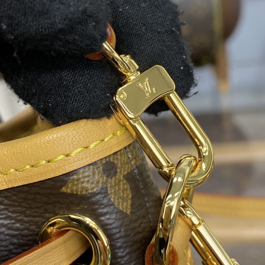 Replica Louis Vuitton Nano Noe Brown 3 Replica Louis Vuitton Nano Noe Brown - best-selling designer handbag dupe