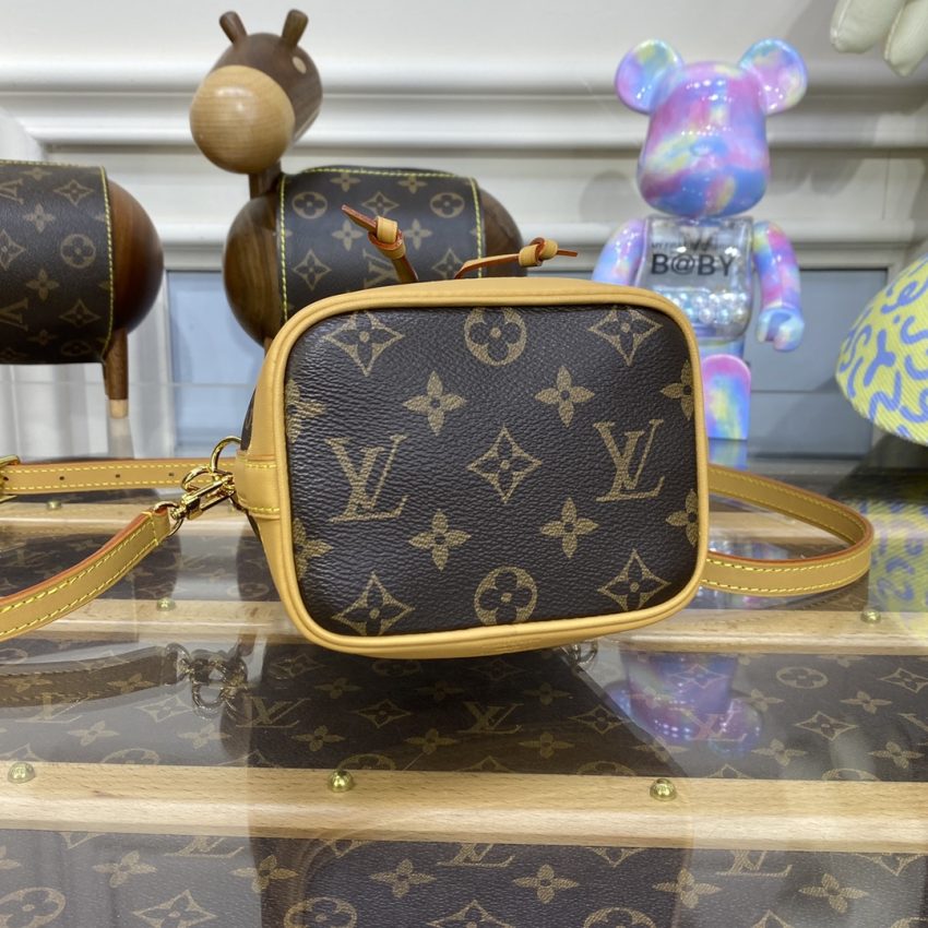 Replica Louis Vuitton Nano Noe Brown 7 Replica Louis Vuitton Nano Noe Brown - premium 1:1 fake handbag model