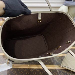Replica Louis Vuitton Neverfull MM Beige 6 Replica Louis Vuitton Neverfull MM Beige - elite superclone designer purse