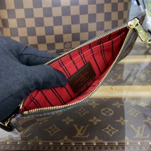 Replica Louis Vuitton Neverfull MM Grid Red Inside 3 Replica Louis Vuitton Neverfull MM Grid Red Inside - best quality luxury bag dupe