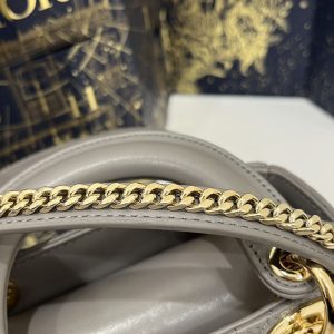 Replica Lady Dior Mini Stone Grey 4 Replica Lady Dior Mini Stone Grey - 1:1 designer replica handbag