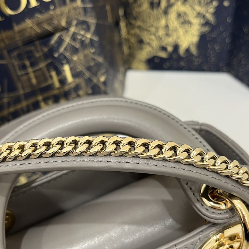 Replica Lady Dior Mini Stone Grey 4 Replica Lady Dior Mini Stone Grey - 1:1 designer replica handbag