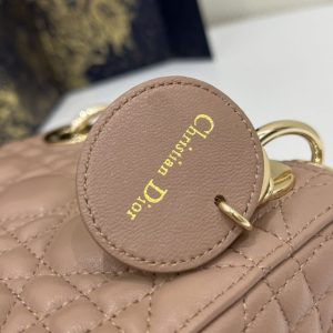 Replica Lady Dior Mini Apricot 4 Replica Lady Dior Mini Apricot - best-selling designer handbag dupe