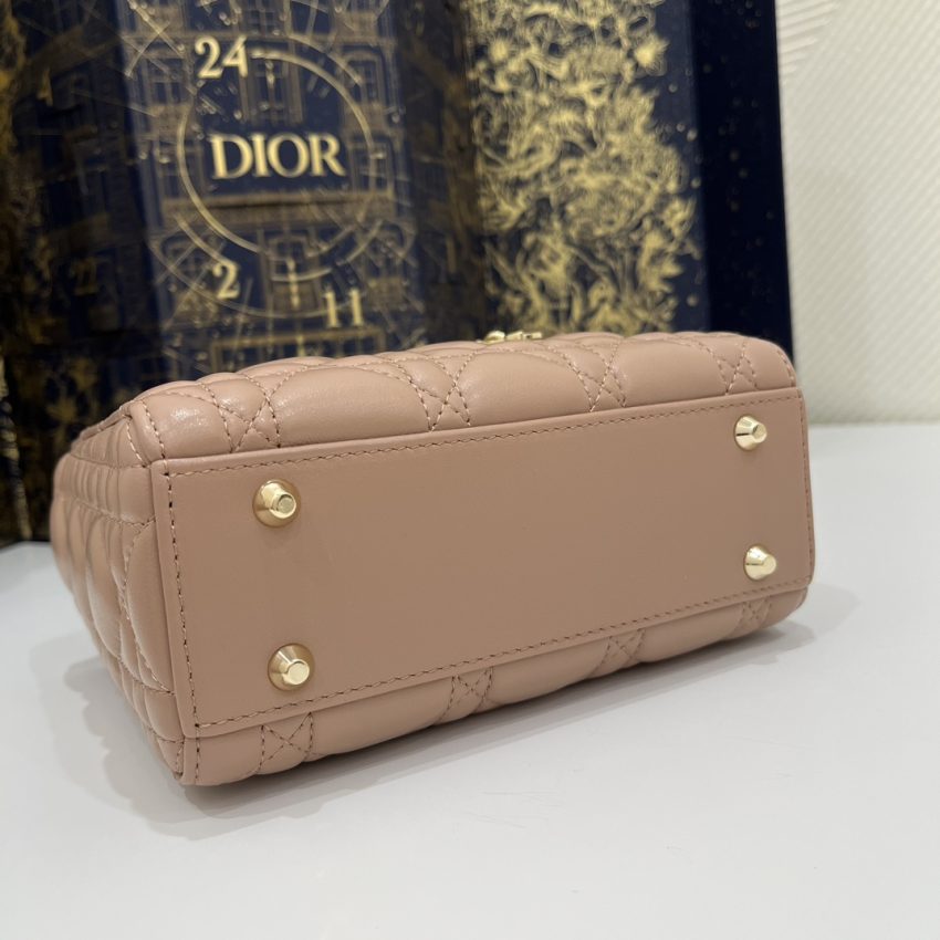 Replica Lady Dior Mini Apricot 6 Replica Lady Dior Mini Apricot - best-selling designer handbag dupe