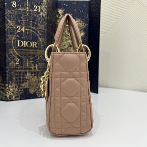 Replica Lady Dior Mini Apricot 2 Replica Lady Dior Mini Apricot - elite superclone designer purse