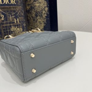 Replica Lady Dior Mini Cloud Grey 3 Replica Lady Dior Mini Cloud Grey - best-selling designer handbag dupe