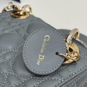 Replica Lady Dior Mini Cloud Grey 4 Replica Lady Dior Mini Cloud Grey - best quality luxury bag dupe