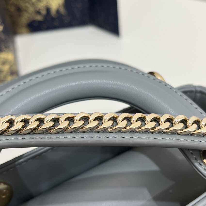 Replica Lady Dior Mini Cloud Grey 6 Replica Lady Dior Mini Cloud Grey - 1:1 designer replica handbag