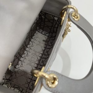Replica Lady Dior Mini Grey Sillver 7 Replica Lady Dior Mini Grey Sillver - premium-grade designer purse dupe