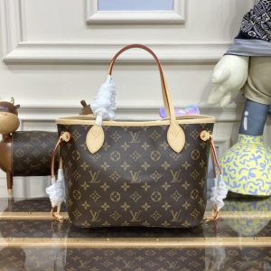 Replica Louis Vuitton Neverfull MM Brown Classic - best-selling designer handbag dupe