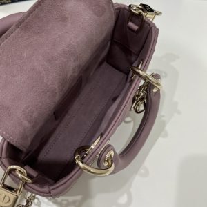 Replica Dior Lady D-Joy Mini Bag Purple 7 Replica Dior Lady D-Joy Mini Bag Purple - high-end fake designer purse