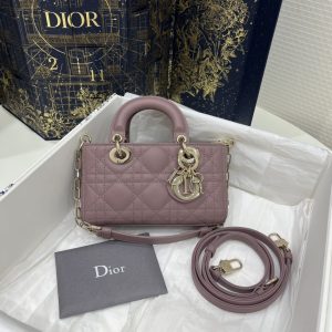Replica Dior Lady D-Joy Mini Bag Purple 1 Replica Dior Lady D-Joy Mini Bag Purple - premium 1:1 fake handbag model