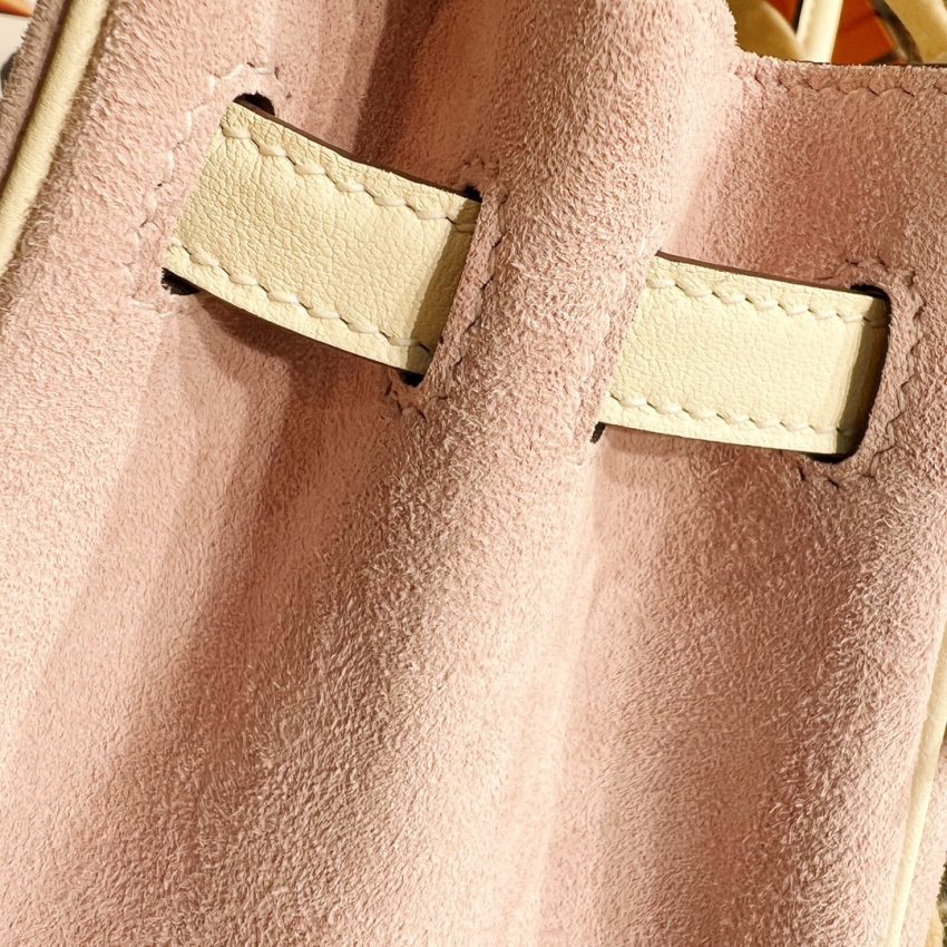 Replica Hermes Birkin Pink Suede 3 Replica Hermes Birkin Pink Suede - best-selling designer handbag dupe