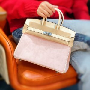 Replica Hermes Birkin Pink Suede 4 Replica Hermes Birkin Pink Suede - top-rated replica designer bag