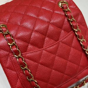 Replica CHANEL Classic Flap 17cm Bright Red 4 Replica CHANEL Classic Flap 17cm Bright Red - near-authentic luxury replica handbag
