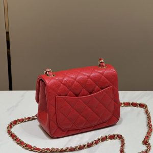 Replica CHANEL Classic Flap 17cm Bright Red 6 Replica CHANEL Classic Flap 17cm Bright Red - top-rated replica designer bag