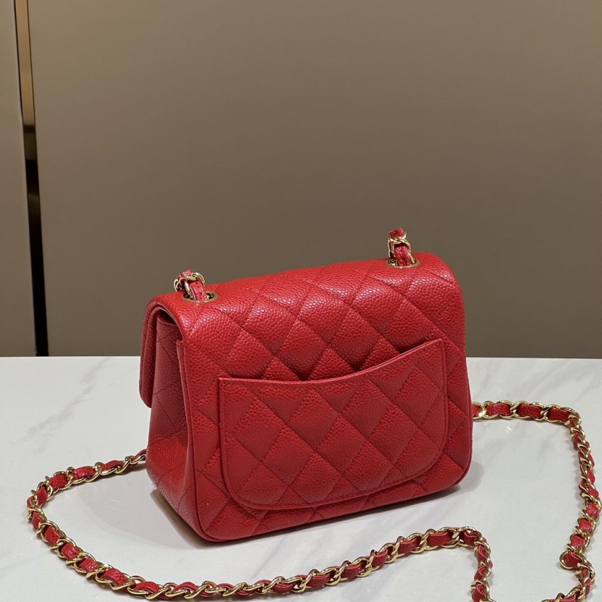 Replica CHANEL Classic Flap 17cm Bright Red 6 Replica CHANEL Classic Flap 17cm Bright Red - top-rated replica designer bag