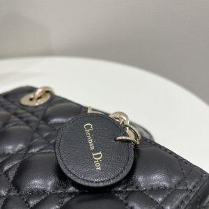 Replica Dior Lady D-Joy Bag Black 5 Replica Dior Lady D-Joy Bag Black - realistic designer-inspired fake bag