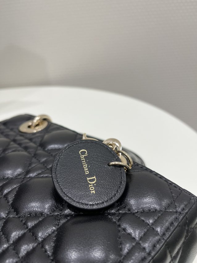 Replica Dior Lady D-Joy Bag Black 5 Replica Dior Lady D-Joy Bag Black - realistic designer-inspired fake bag