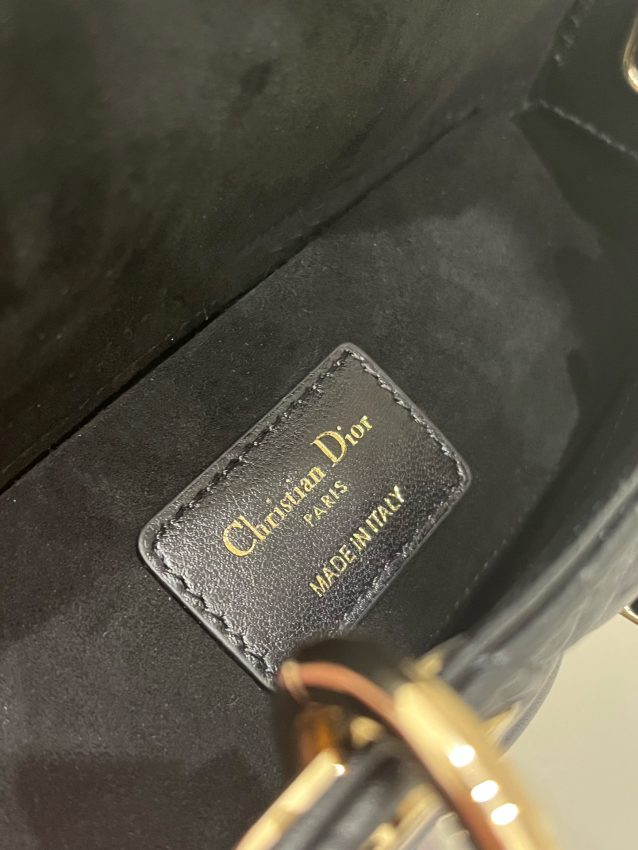 Replica Dior Lady D-Joy Bag Black 6 Replica Dior Lady D-Joy Bag Black - high-accuracy replica luxury purse