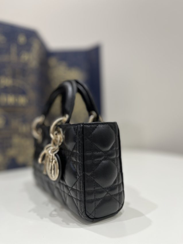 Replica Dior Lady D-Joy Bag Black 7 Replica Dior Lady D-Joy Bag Black - best-selling designer handbag dupe