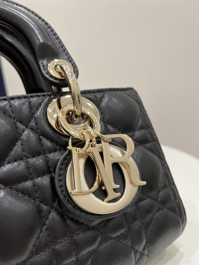 Replica Dior Lady D-Joy Bag Black 9 Replica Dior Lady D-Joy Bag Black - best-selling designer handbag dupe
