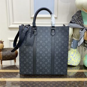 Replica Louis Vuitton Sac Plat M Black 1 Replica Louis Vuitton Sac Plat M Black - top-tier luxury replica shoulder bag