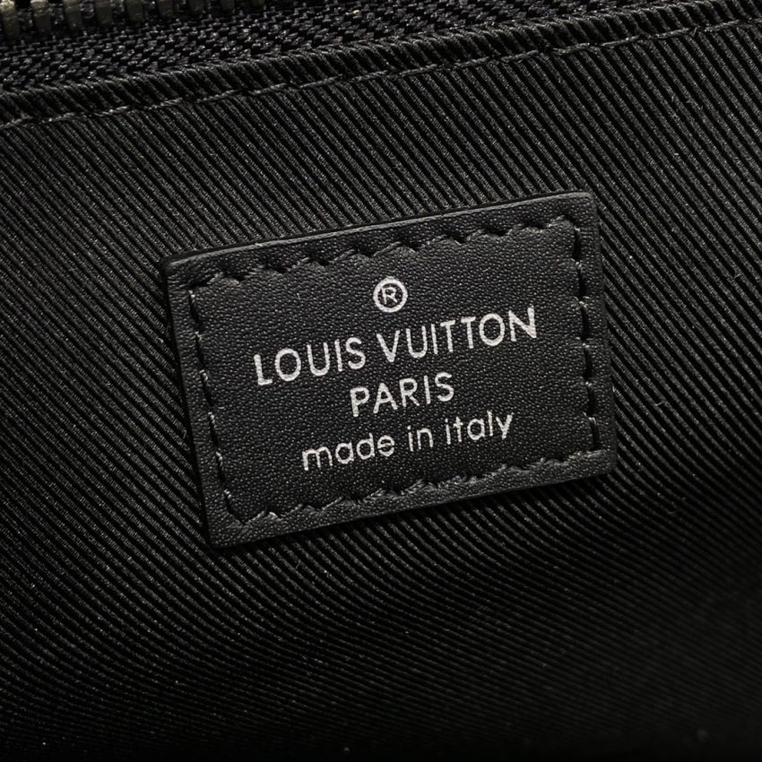Replica Louis Vuitton Sac Plat M Black 7 Replica Louis Vuitton Sac Plat M Black - top-tier luxury replica shoulder bag