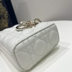 Replica Dior Lady D-Joy Bag White 5 Replica Dior Lady D-Joy Bag White - high-accuracy replica luxury purse