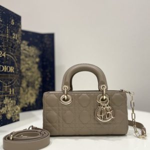 Replica Dior Lady D-Joy Bag Caramel 1 Replica Dior Lady D-Joy Bag Caramel - realistic designer-inspired fake bag