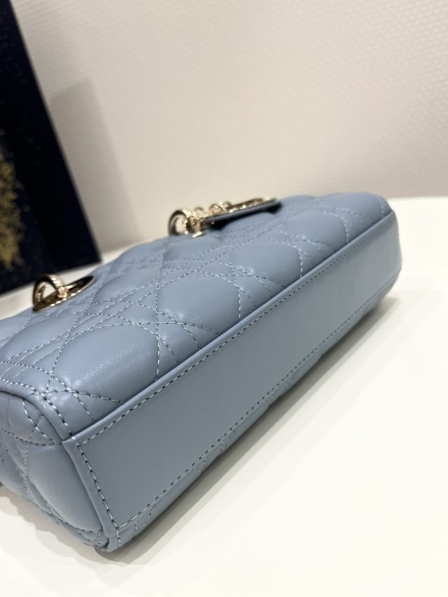 Replica Dior Lady D-Joy Bag Blue 9 Replica Dior Lady D-Joy Bag Blue - ultra-realistic fake designer tote