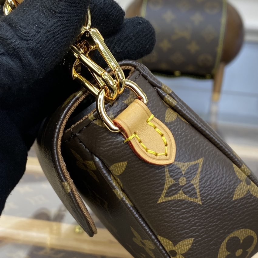 Replica Louis Vuitton Wallet on Chain Ivy Brown - ultra-realistic fake designer tote