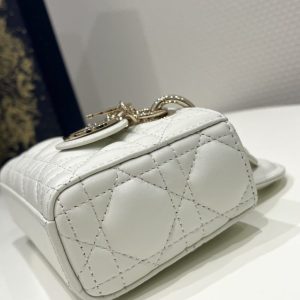 Replica Lady D-Joy Mini Bag White 6 Replica Lady D-Joy Mini Bag White - ultra-realistic fake designer tote