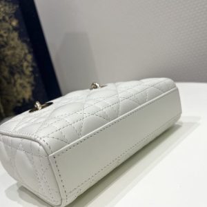 Replica Lady D-Joy Mini Bag White 7 Replica Lady D-Joy Mini Bag White - 1:1 designer replica handbag