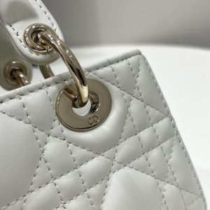Replica Lady D-Joy Mini Bag White 9 Replica Lady D-Joy Mini Bag White - premium-grade designer purse dupe