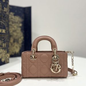 Replica Dior Lady D-Joy Mini Bag Blush - ultra-realistic fake designer tote